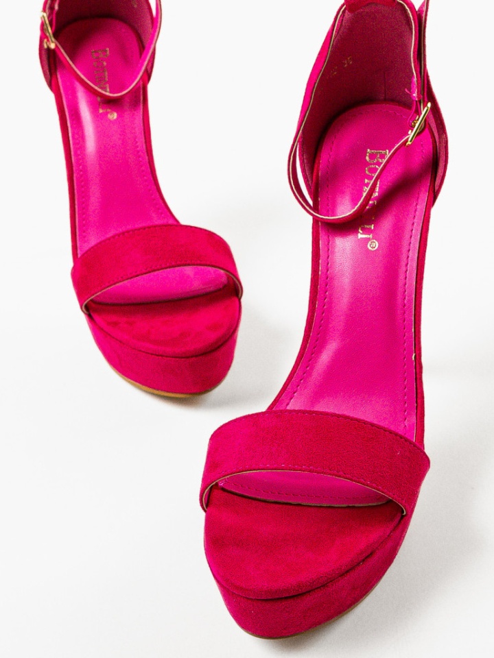 Sandale cu toc Olink Negre