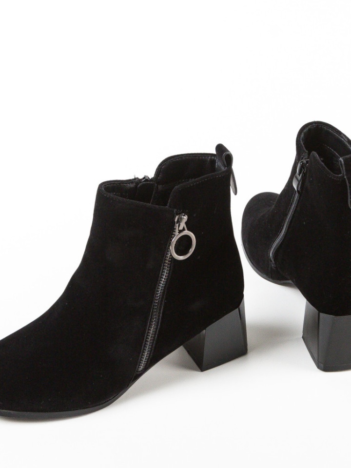 Botine dama Henrietta Negre