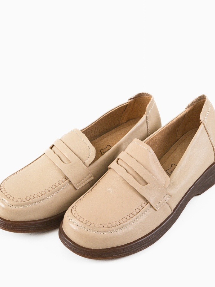 Pantofi Casual Byertes Bej