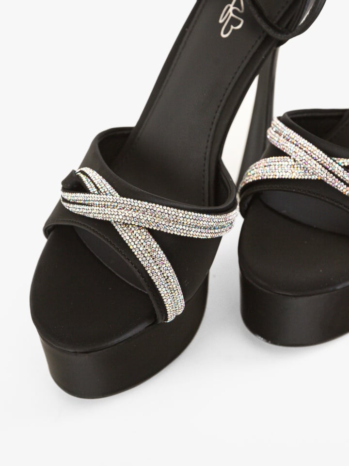 Sandale cu toc Sanguino Rosii