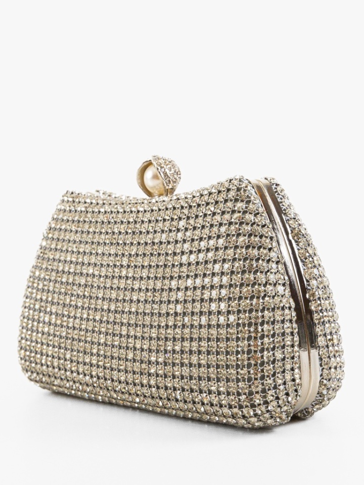 Geanta plic Giulia Argintie