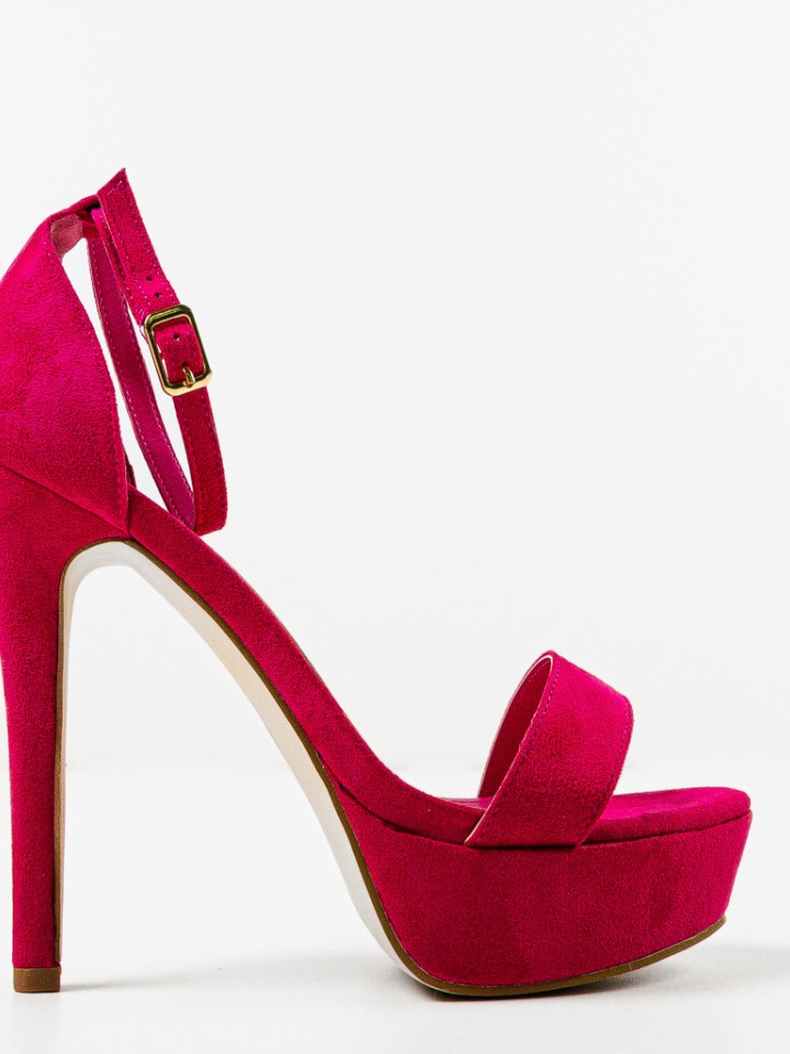 Sandale cu toc Olink Negre