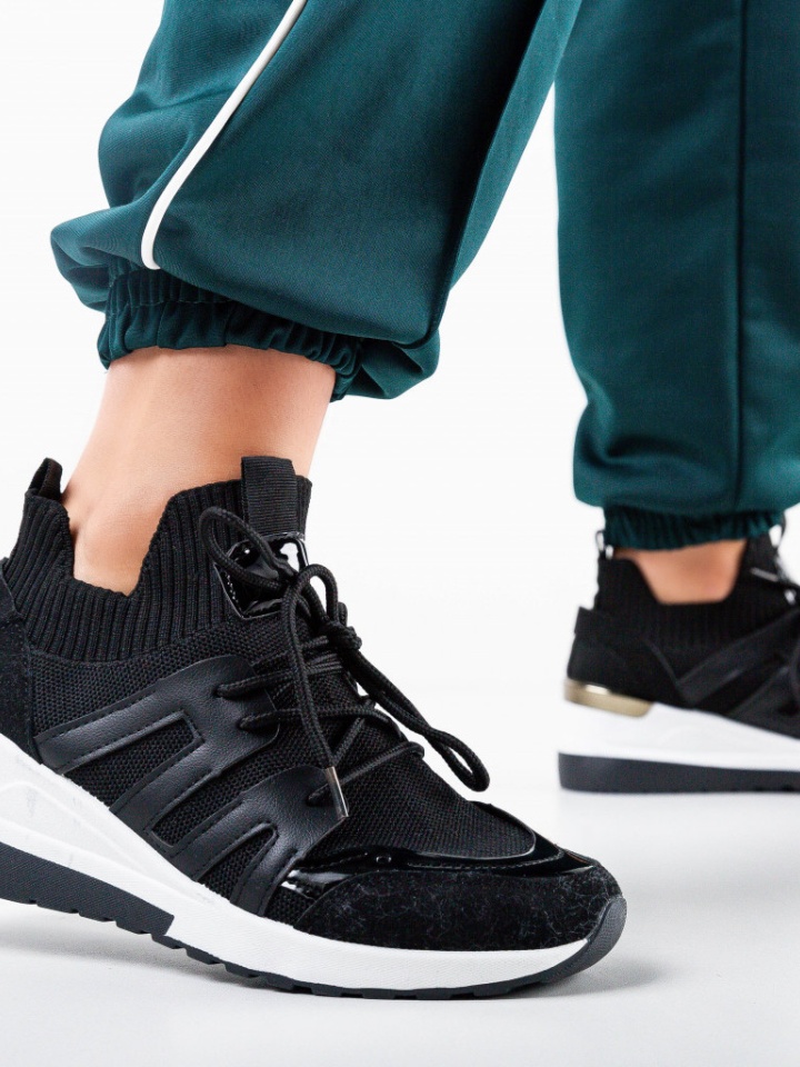 Pantofi Sport Many Negri