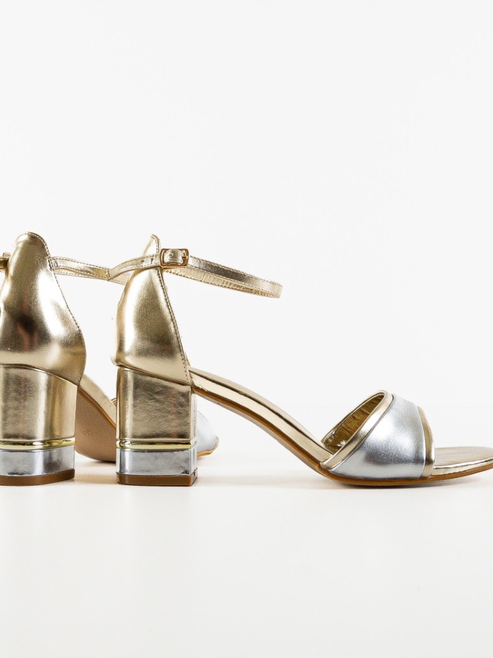 Sandale cu toc Navde Negre