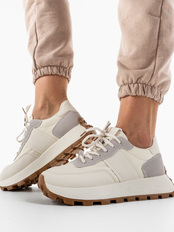 Sneakers dama Feytong Bej