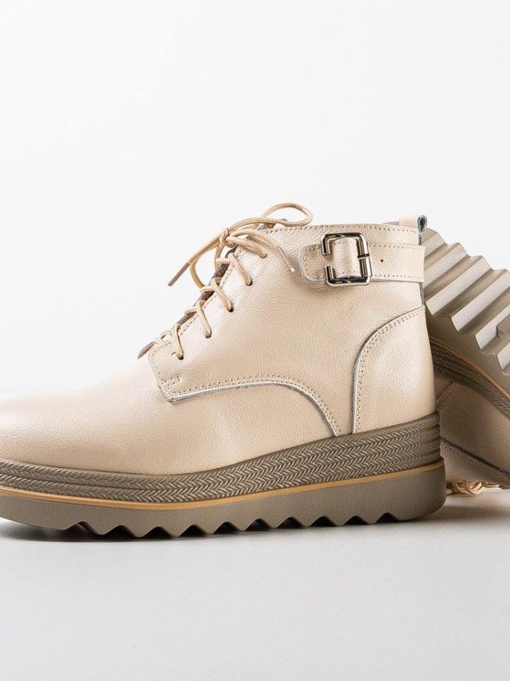 Ghete dama Solders Bej