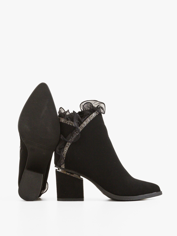 Botine dama Levine Negre