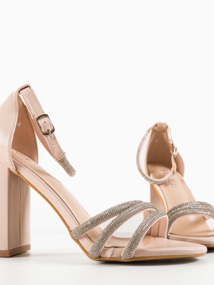 Sandale cu toc Awotwi Negre