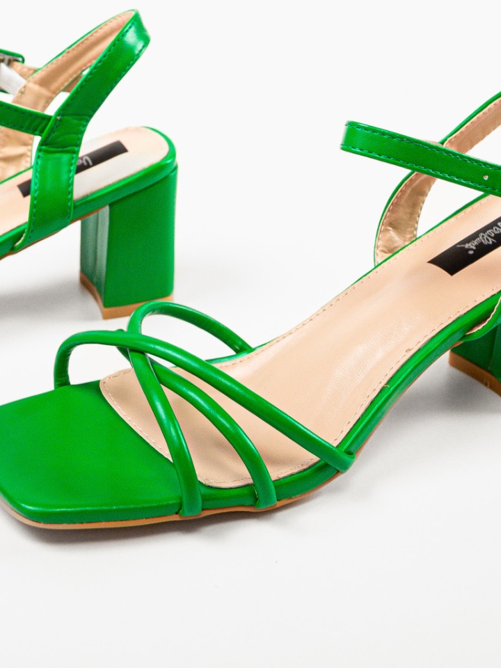 Sandale cu toc Mpho Verzi
