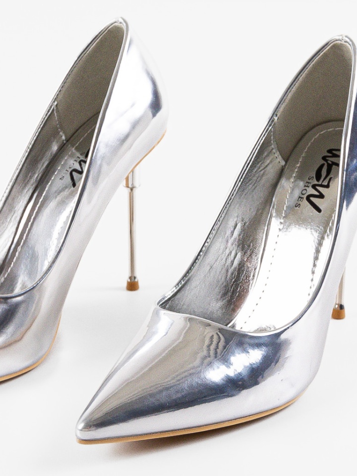 Pantofi dama Pascar Argintii