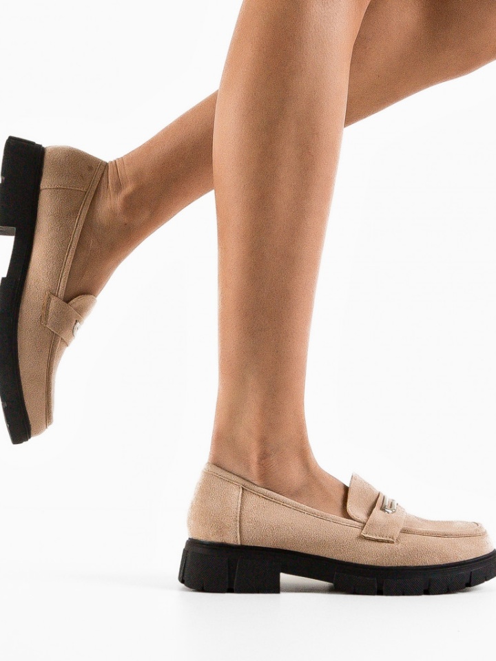 Pantofi casual Tynos Bej