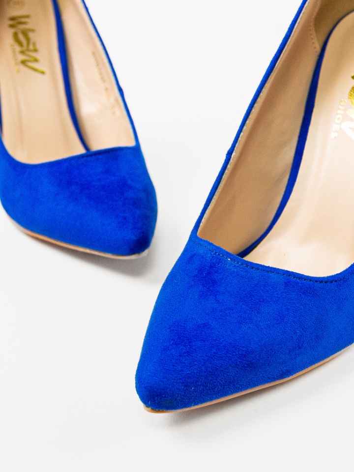Pantofi cu toc Natyn Albastri