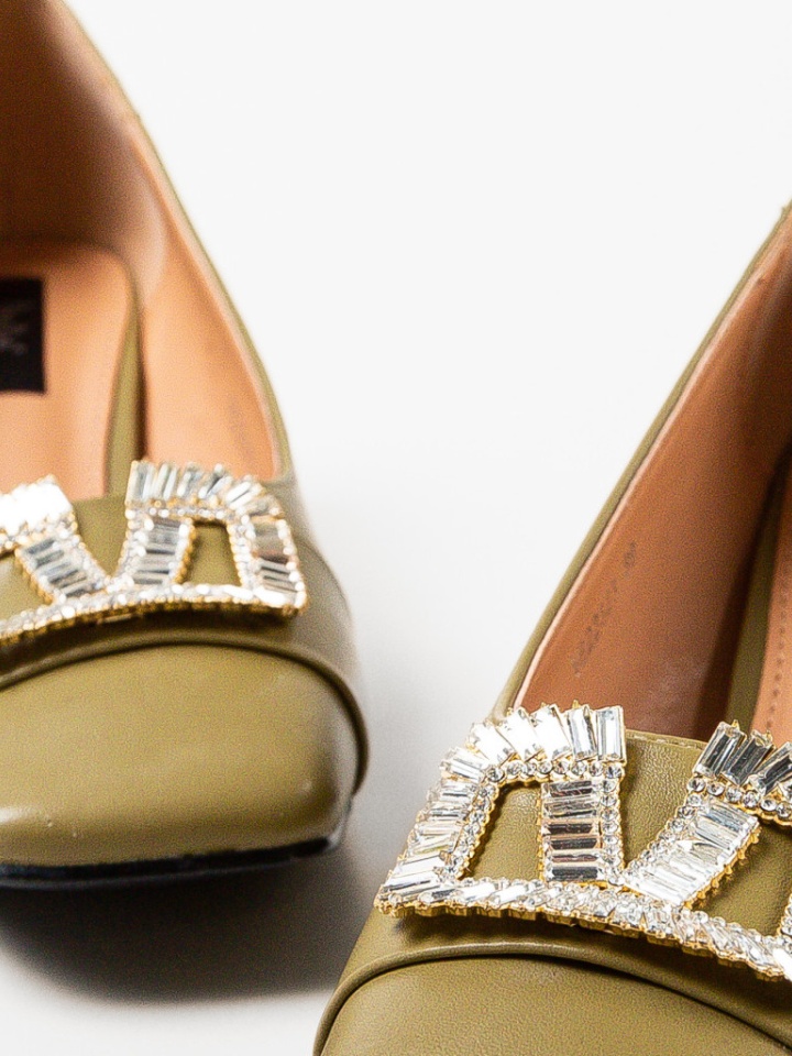 Pantofi dama Strickl Khaki