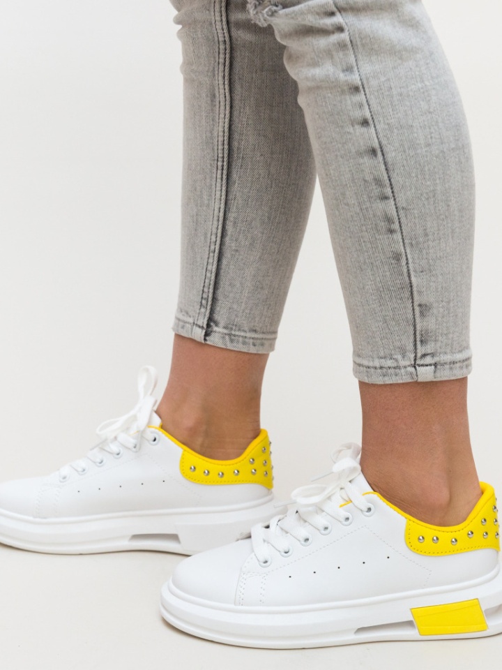 Pantofi Sport Botega Galbeni