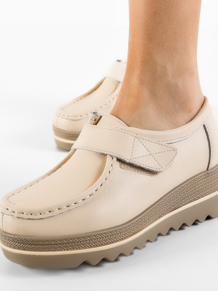 Pantofi Casual Straif Bej 2