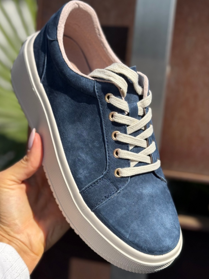 Sneakers dama Daravo Albastri 2