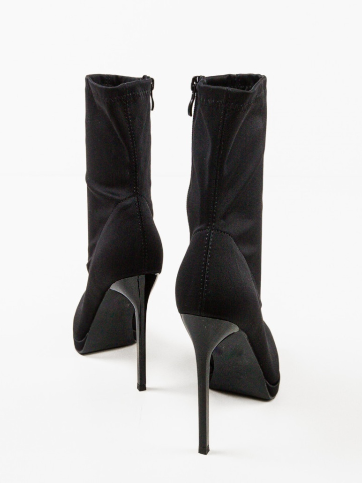 Botine dama Scarl Negre 2