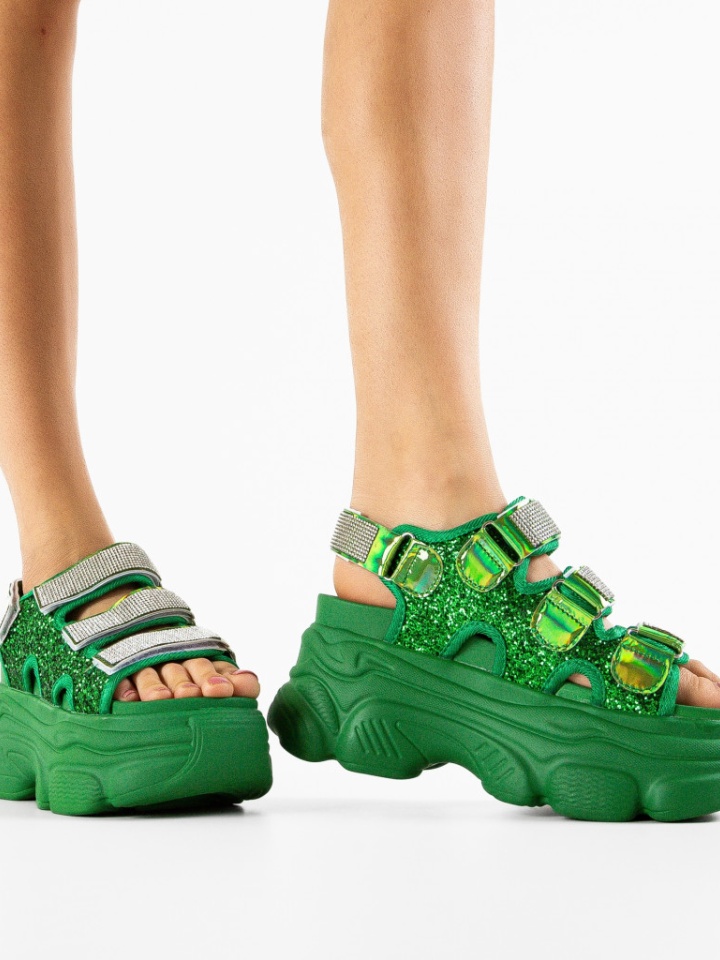 Platforme dama Galatea Verzi