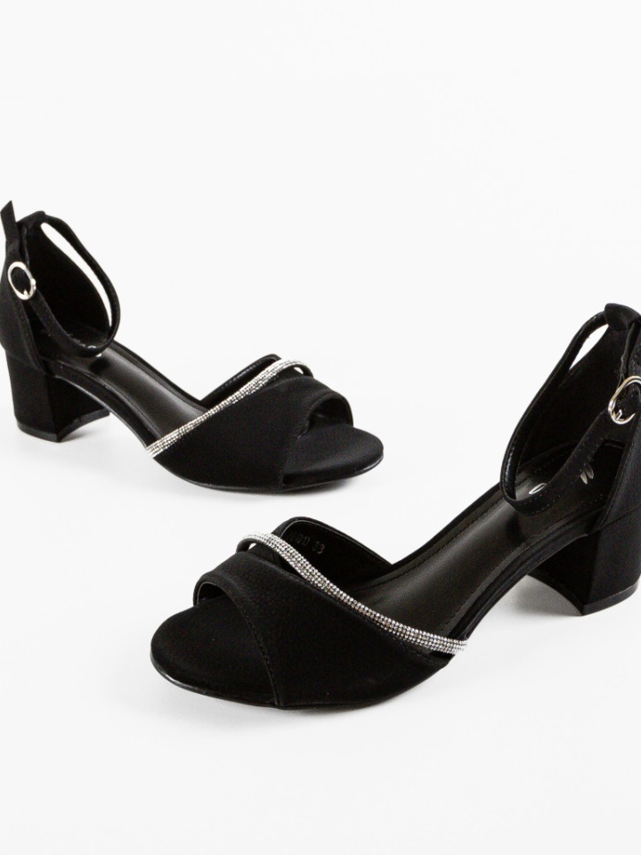 Sandale cu toc Acevedo Aurii