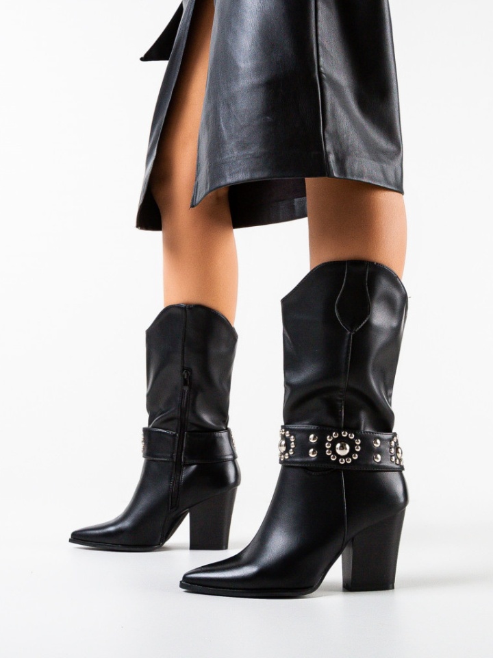 Cizme dama Latoya Negre