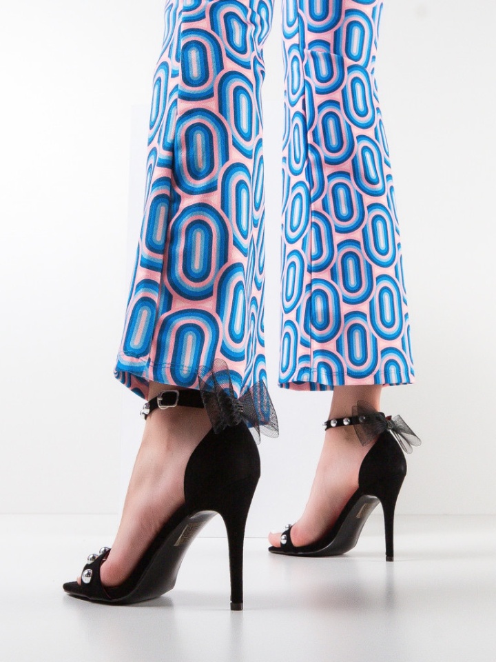 Sandale cu toc Jonfa Negre