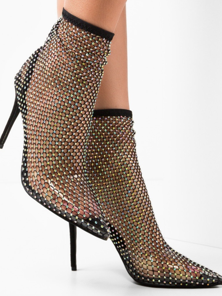 Botine dama Sherisse Negre