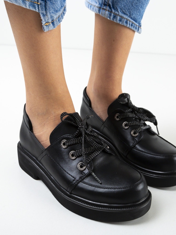 Pantofi Casual Smeco Negri