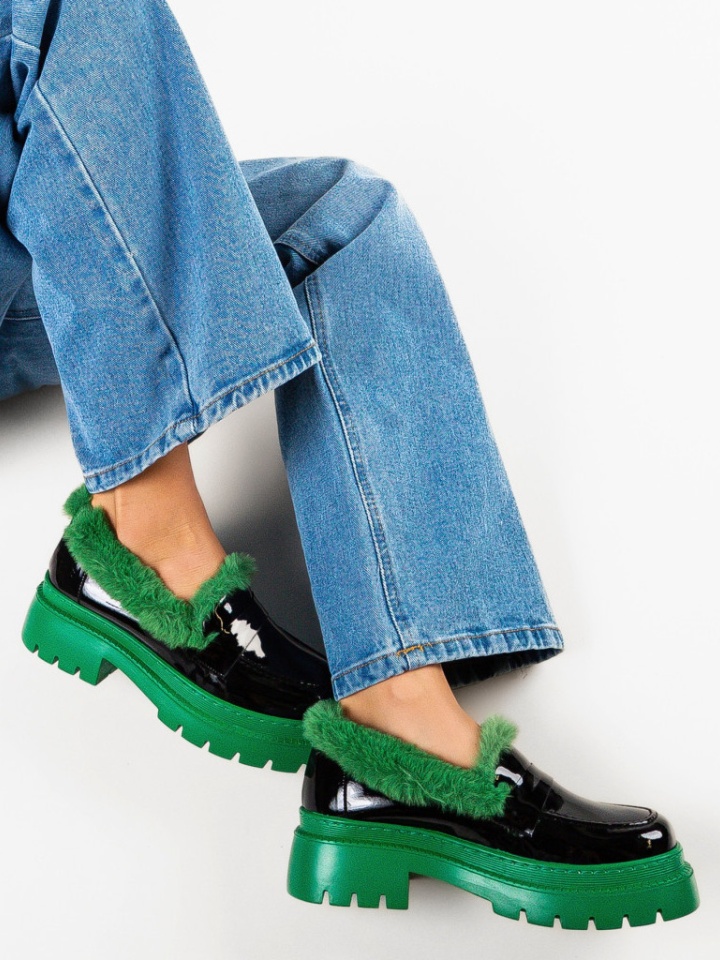 Pantofi casual dama Monday Negri 5