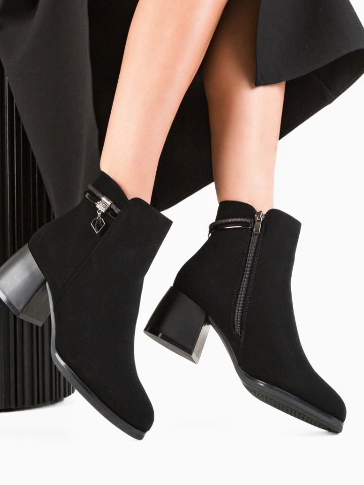 Botine dama Adetoku Negre