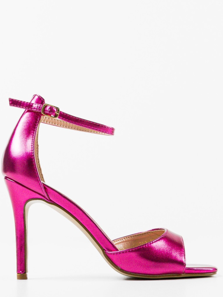 Sandale cu toc Moroilo Negre