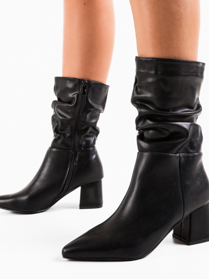 Botine dama Zain Negre