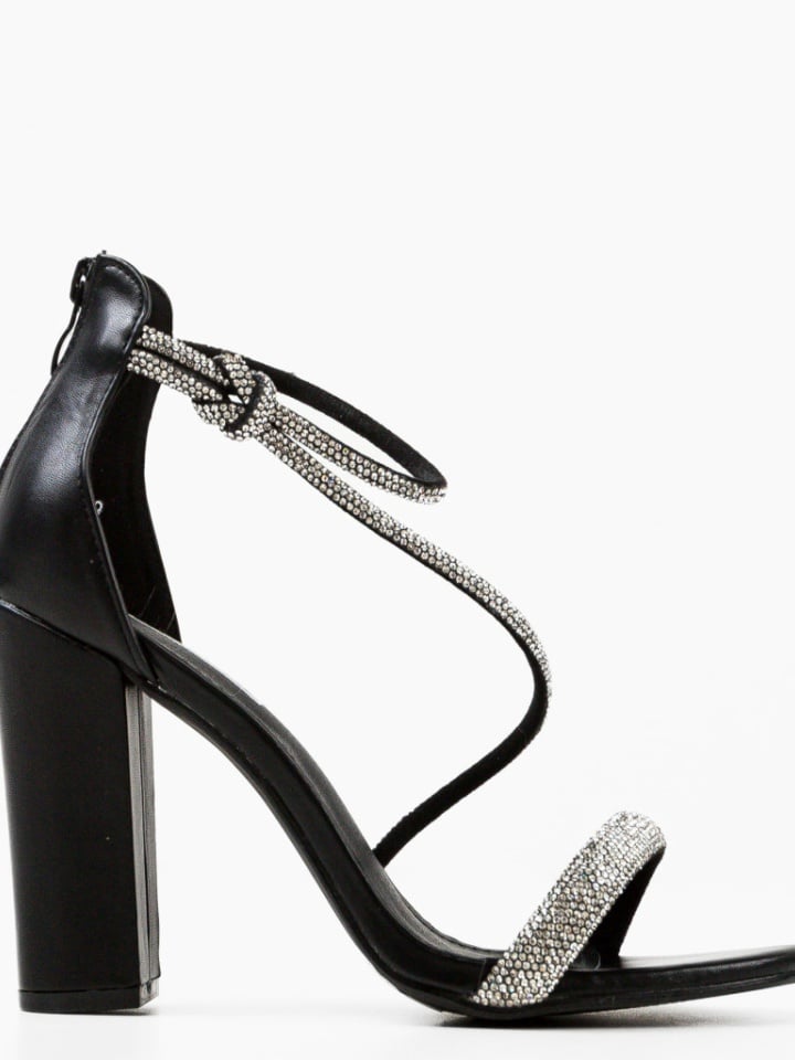 Sandale cu toc Johann Fuchsia