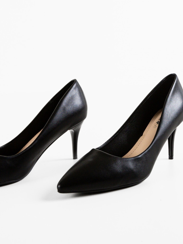 Pantofi cu toc Gangel Negri