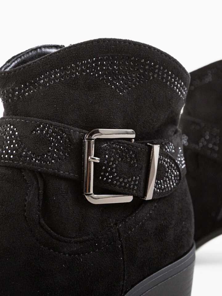 Botine dama Adams Negre