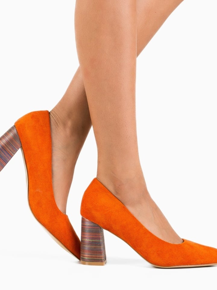 Pantofi Ferne Portocalii