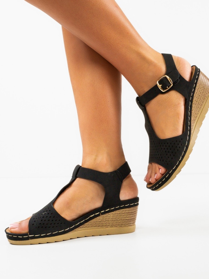 Sandale dama Carolus Negre