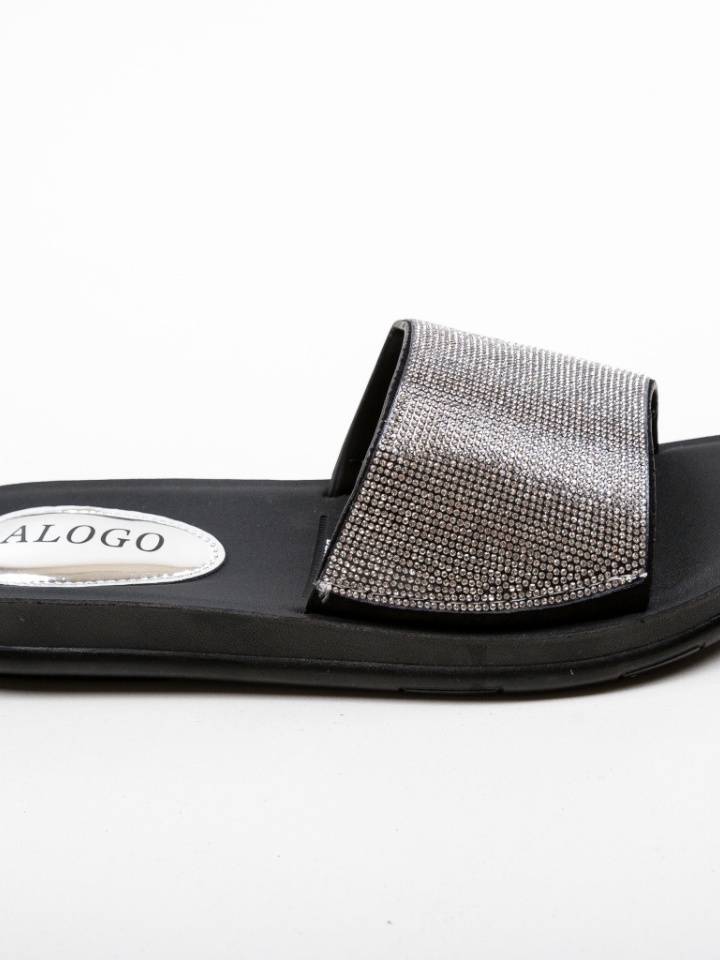 Papuci Alogas Argintii 2