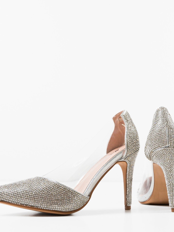 Pantofi dama Kara Argintii