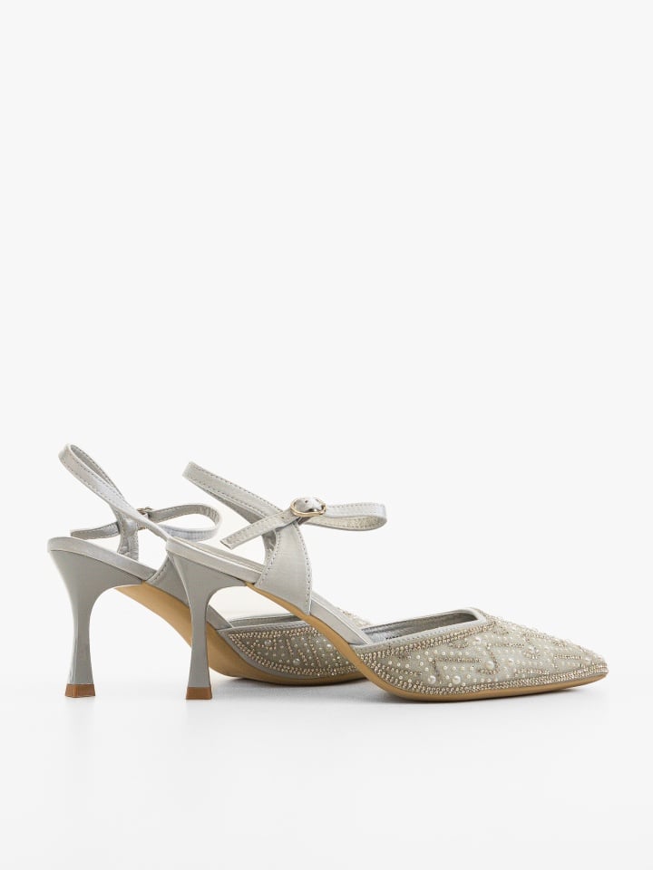 Pantofi dama Anytare Argintii