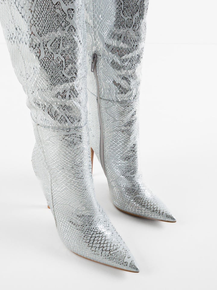 Cizme cu toc Bybyam Galbene