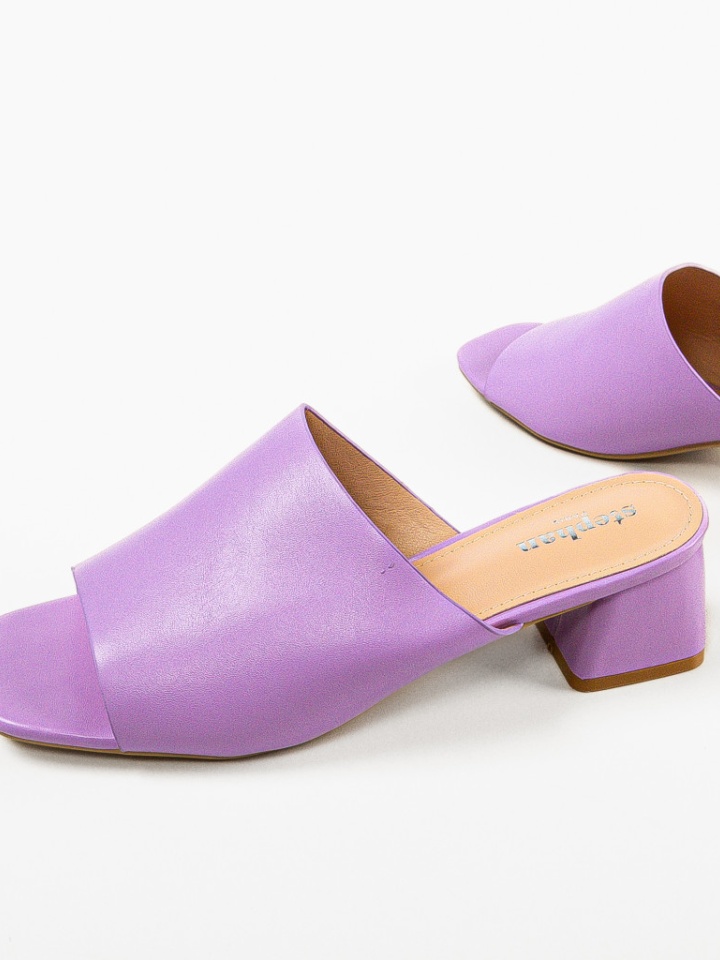 Saboti cu toc Bayane Fuchsia