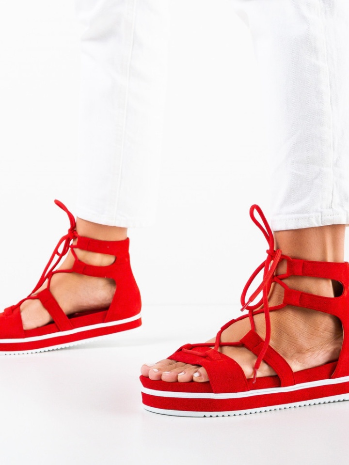 Sandale dama Ladare Rosii