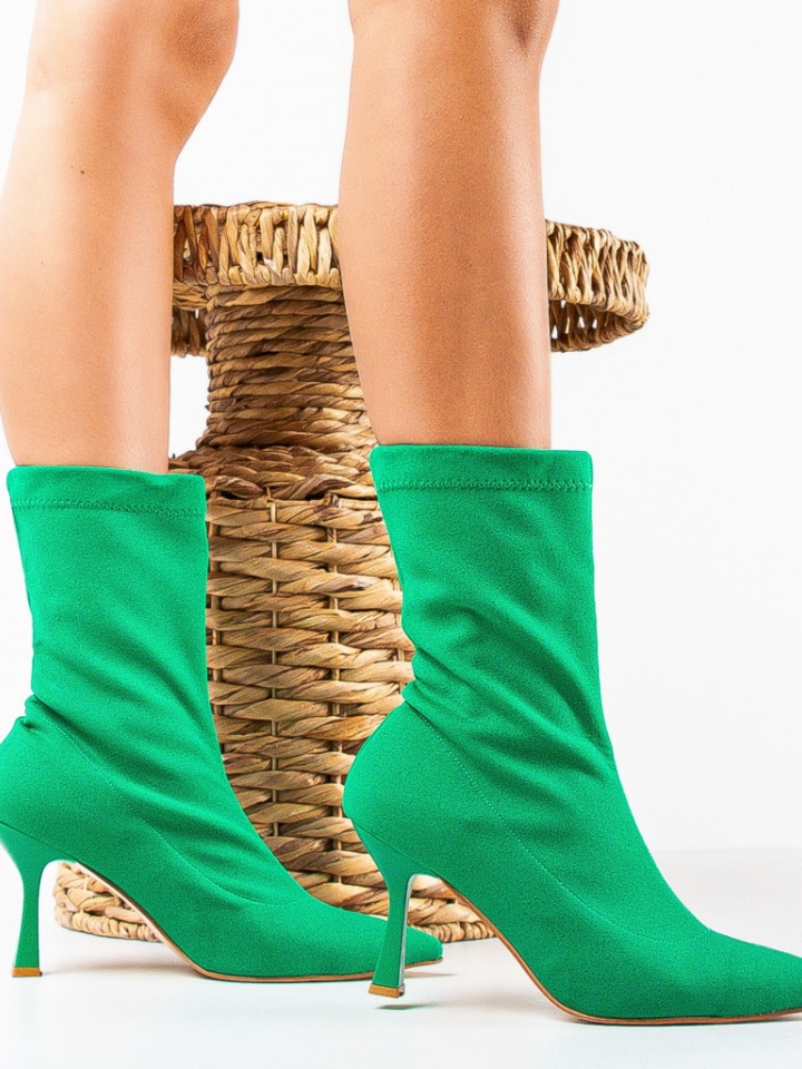 Botine dama Kalamak Bej