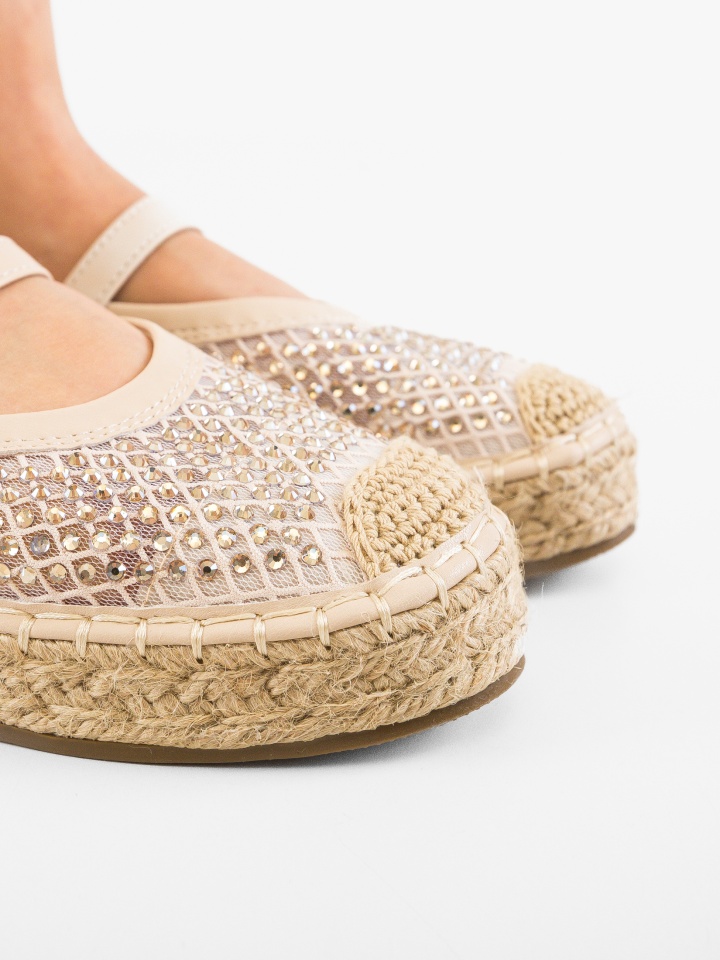 Espadrile dama Vera Bej