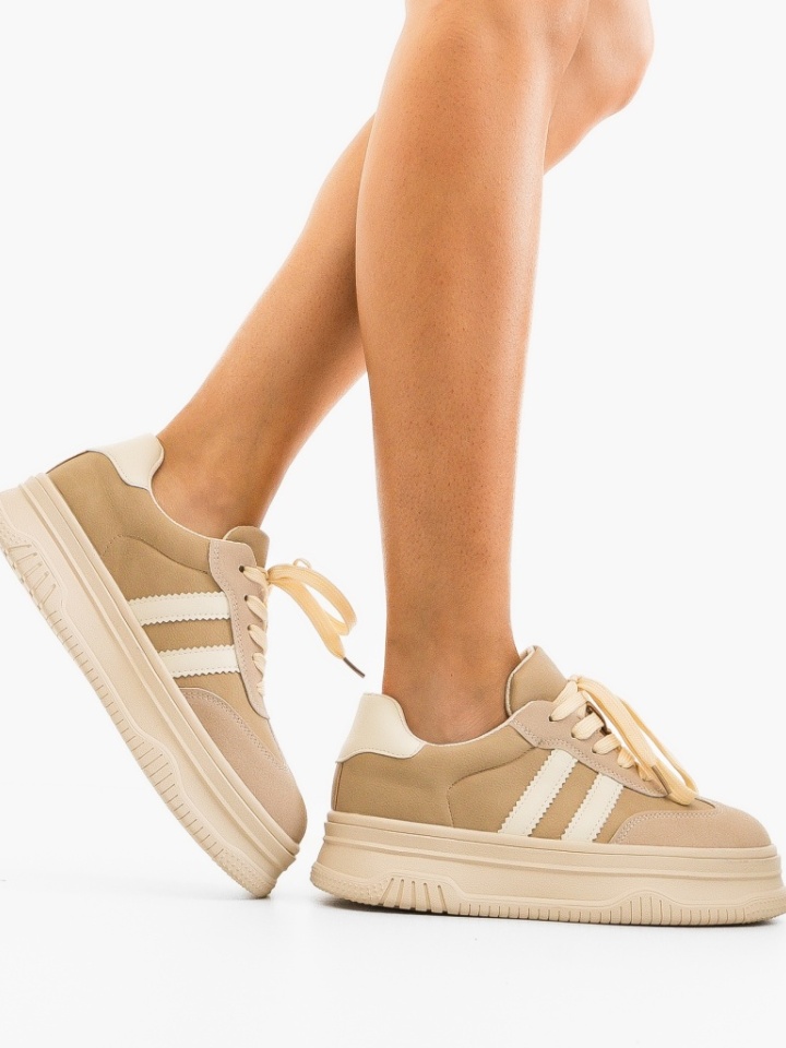 Sneakers dama Carlas Bej