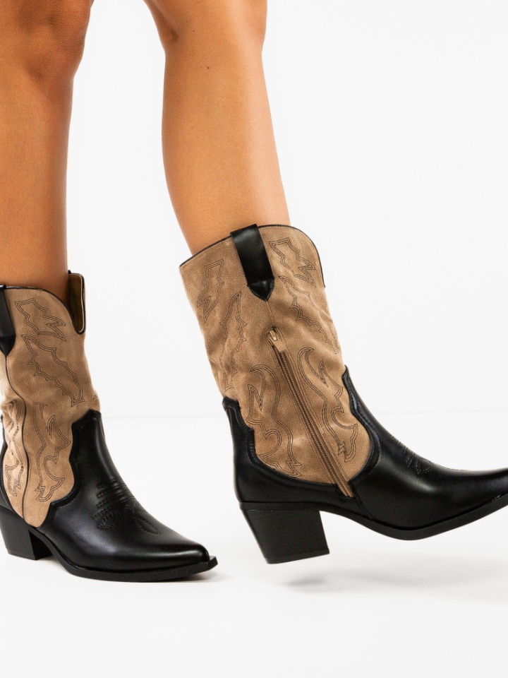 Cizme dama Shanic Khaki