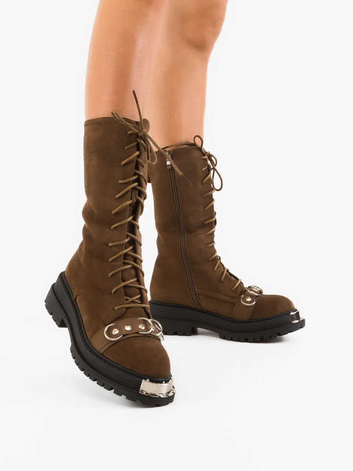 Ghete dama Lana Khaki