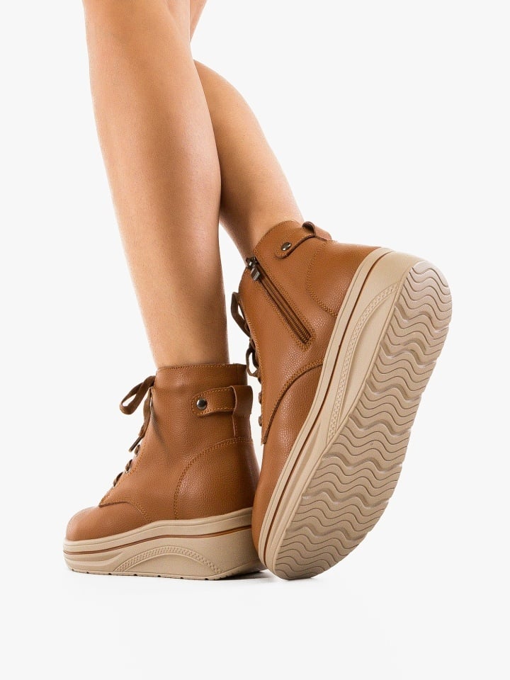 Pantofi Casual Lakiob Camel 2