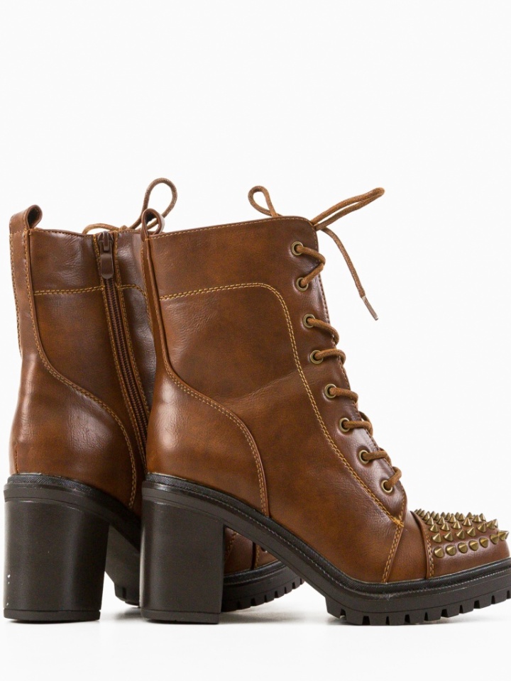 Botine dama Coelho Camel