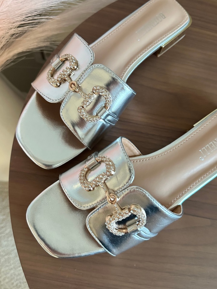 Papuci dama Toyin Albastri